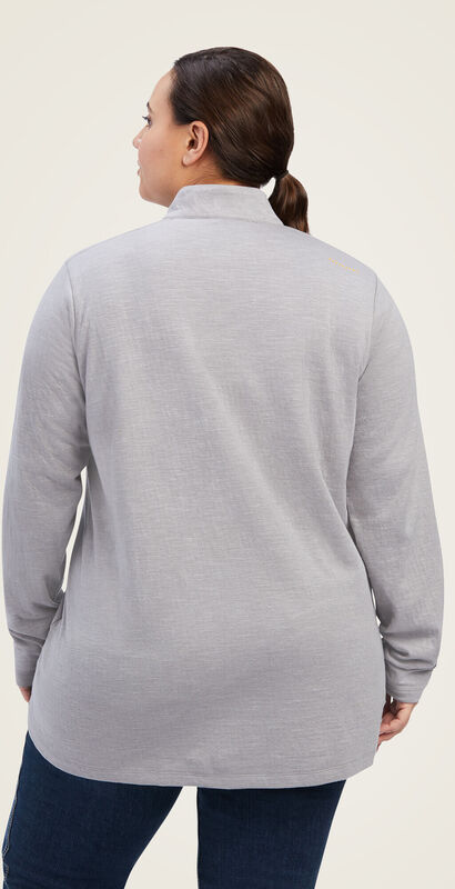 Rebar Foundation 1/4 Zip Shirt Back Plus